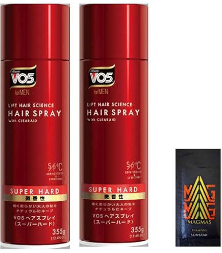 Amazon | VO5 スーパーキープ ヘアスプレー [エクストラハード] パール
